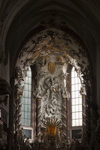 przepiękny ołtarz w kościele św. Michała, Wiedeń