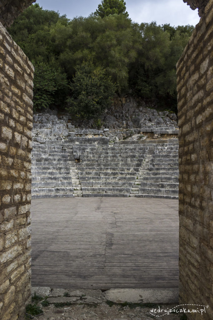 Ruiny amfiteatru, Butrinti