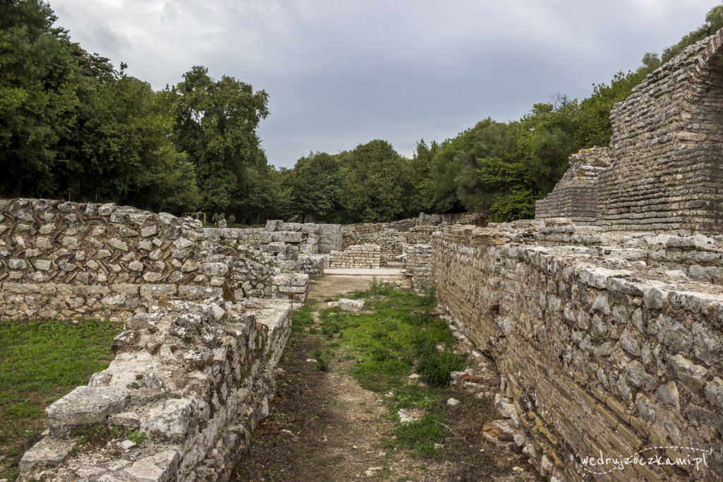 Ruiny amfiteatru, Butrinti